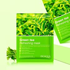 Bioaqua Green Tea Refreshing Facial Mask - #Green Tea - 1 pcs