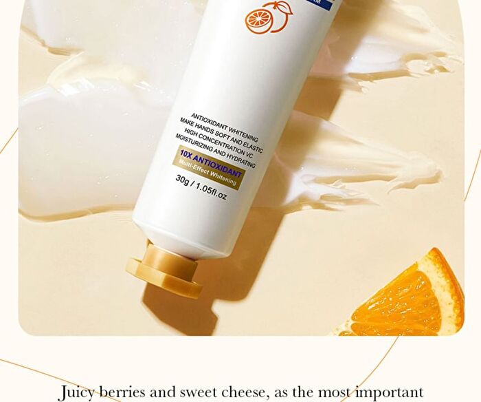 Bioaqua Vitamin C White Brighten Hand Cream - #Hand Cream