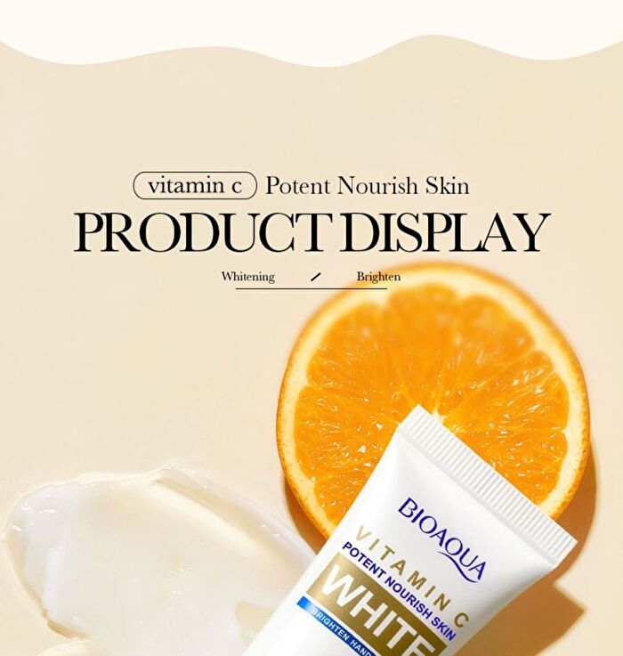 Bioaqua Vitamin C White Brighten Hand Cream - #Hand Cream
