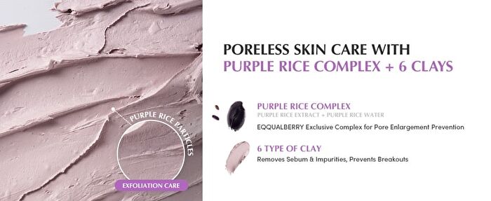 Purple Rice Pore Purifying Pack Cleanser - 130g