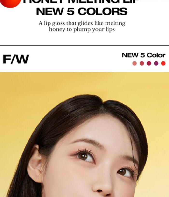 Honey Melting Lip - 16 Colors - #15 Crystal Sparkle