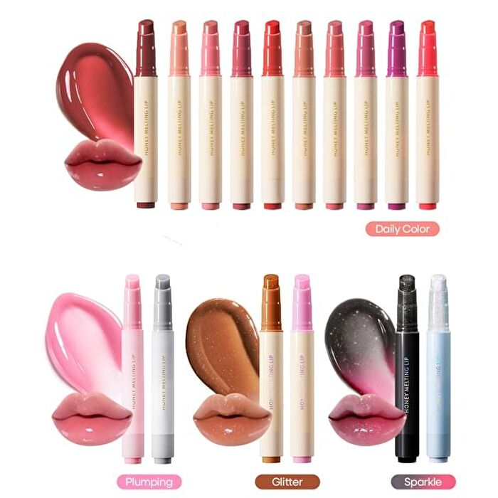 Honey Melting Lip - 16 Colors - #15 Crystal Sparkle