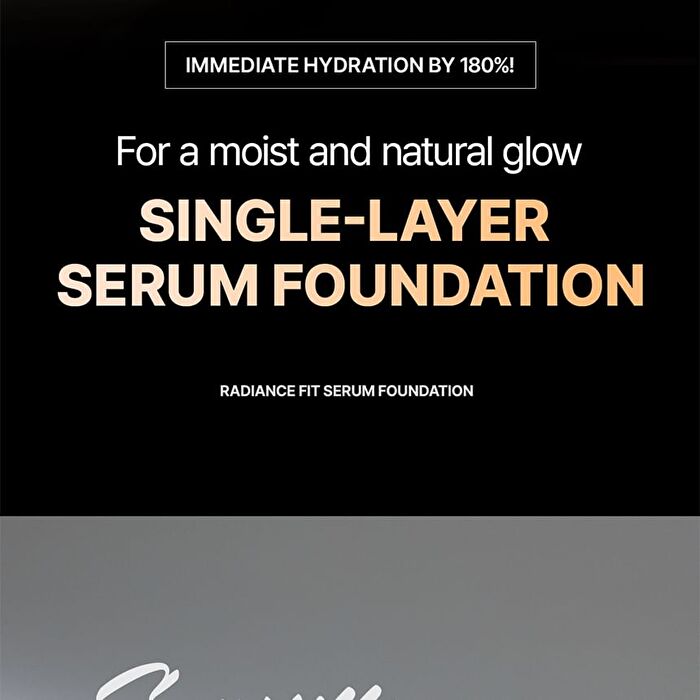 Tfit Radiance Fit Serum Foundation - 30 Colors - N4.5 Camel