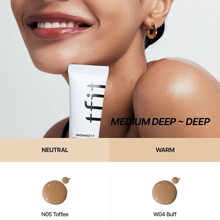 Tfit Radiance Fit Serum Foundation - 30 Colors - N09 Chestnut