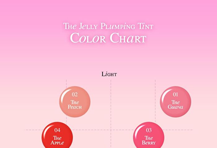 Tam Beauty The Jelly Plumping Lip Tint - 8 Colors - #02 The Peach