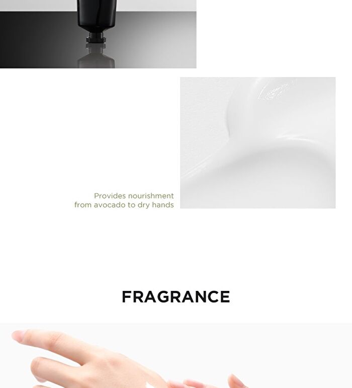 Water Luminous Avocado Nourishing Hand Cream Black Set - 2 pcs