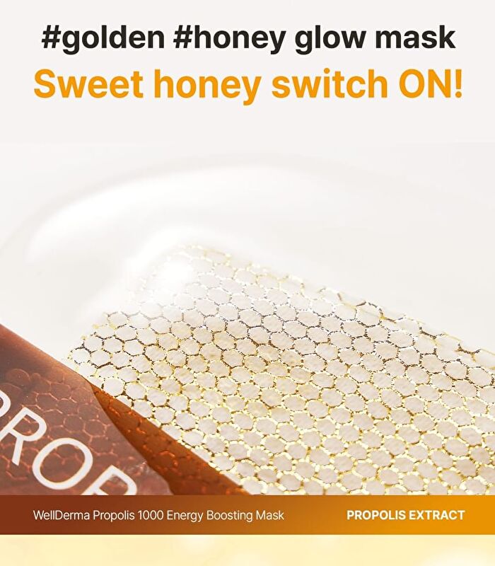 Propolis 1000 Energy Boosting Mask Set - 25ml x 5 sheets