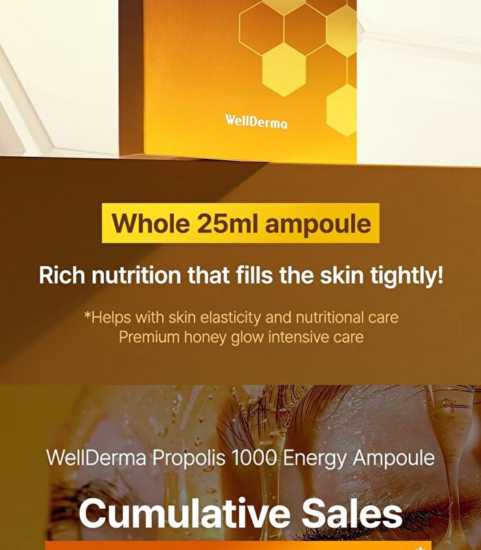 Propolis 1000 Energy Boosting Mask Set - 25ml x 5 sheets