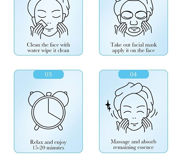 Bioaqua Hyaluronic Acid Hydration Rejuvenating Facial Mask - #Mask - 1pcs
