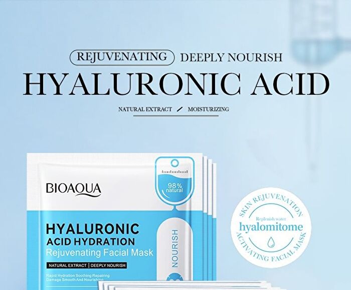 Bioaqua Hyaluronic Acid Hydration Rejuvenating Facial Mask - #Mask - 1pcs