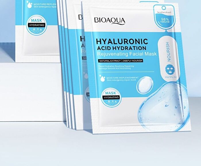 Bioaqua Hyaluronic Acid Hydration Rejuvenating Facial Mask - #Mask - 1pcs