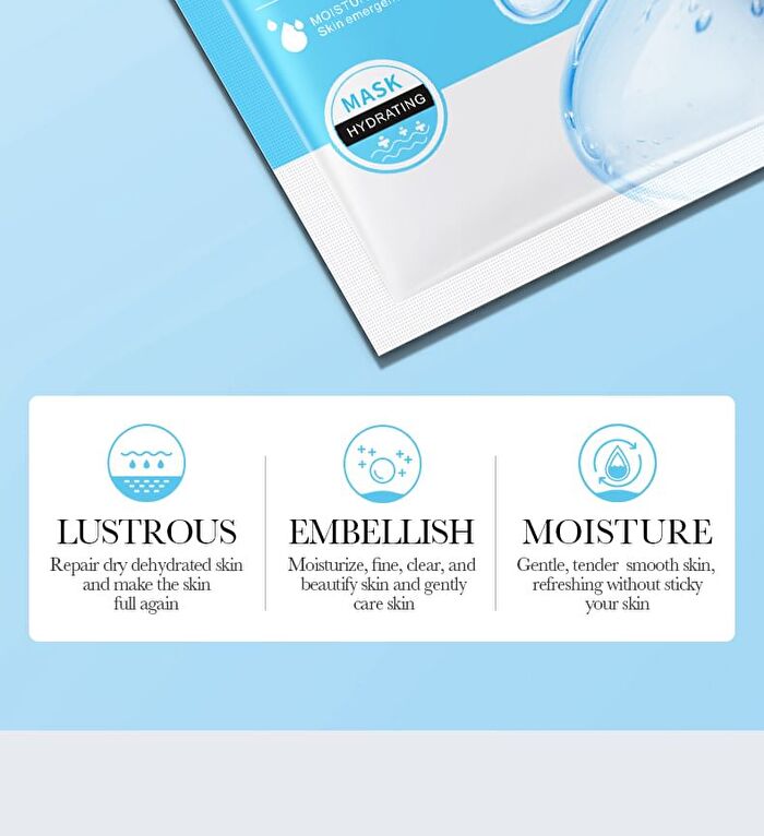 Bioaqua Hyaluronic Acid Hydration Rejuvenating Facial Mask - #Mask - 1pcs