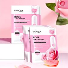 Bioaqua Rose Anti Oxygen Activating Facial Mask - #Mask - 1pcs