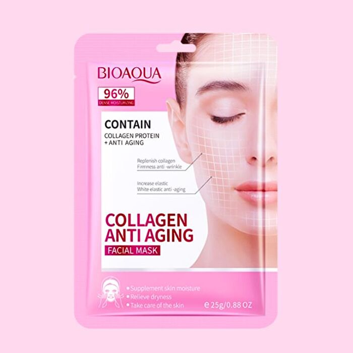 Bioaqua Collagen Anti Aging Facial Mask - #Mask - 1pcs