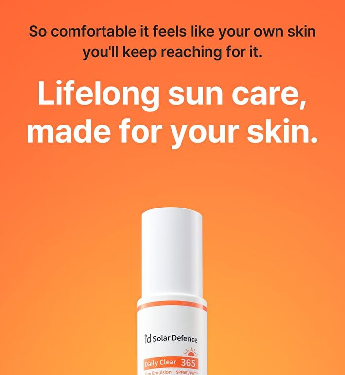 id Solar Defense Daily Clear 365 Sun Emulsion - 50ml