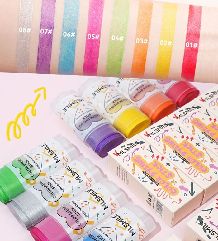 Mlsmile Multi-Use Colorful Dyeing Stick - 5-8 - #06