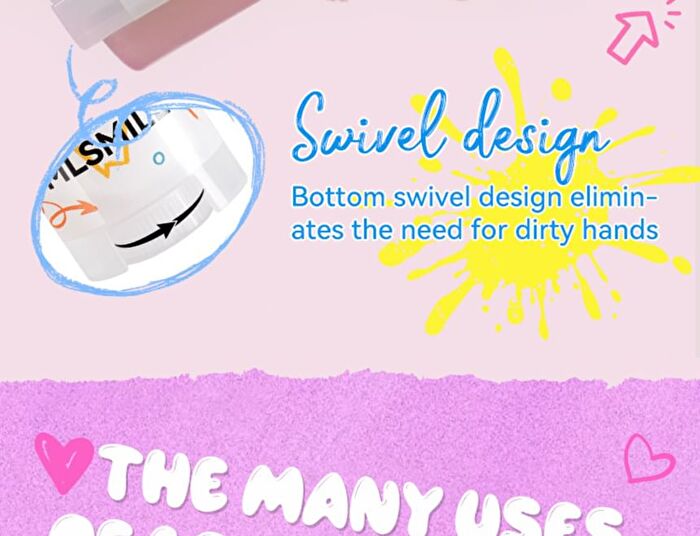 Mlsmile Multi-Use Colorful Dyeing Stick - 5-8 - #06