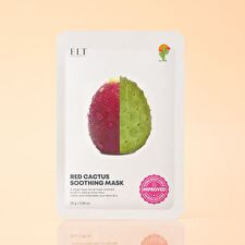 Elt Cosmetics Red Cactus Soothing Mask - 25ml x 1 sheet