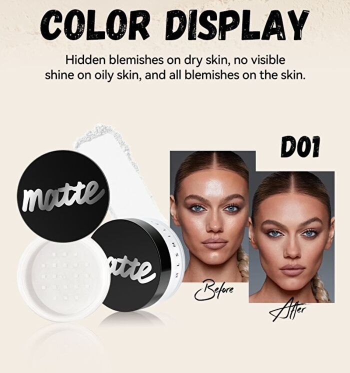 Matte Setting Powder - 4 Colors - #02