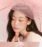 Dew Stain Sheer Lip Gloss - 10 Colors - #07 Mauve Shower