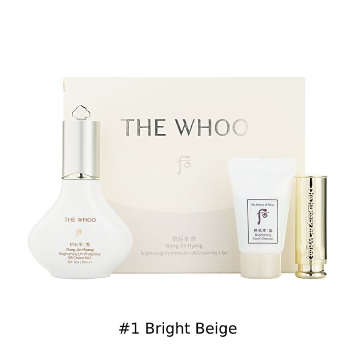 Gongjinhyang Brightening UV Protective BB Cream Set - 2 Types - #1