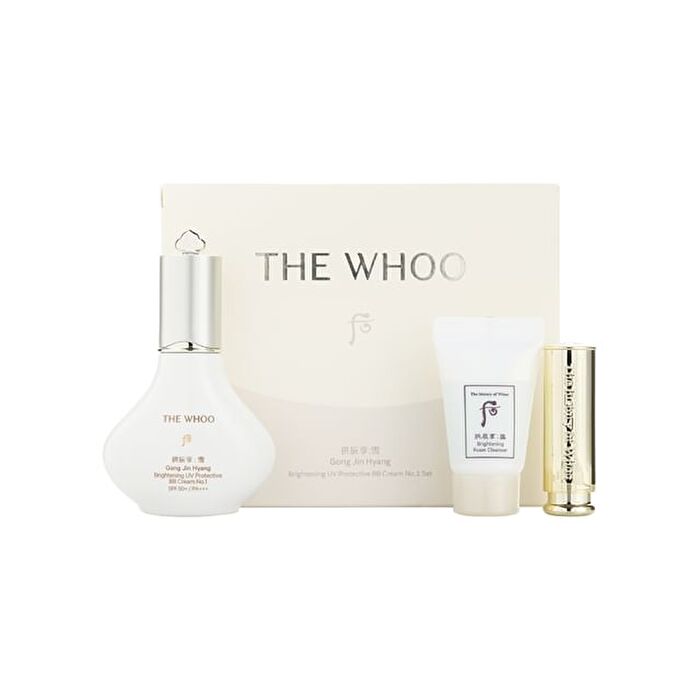 The Whoo Gongjinhyang Brightening UV Protective BB Cream Set - 2 Types - #2