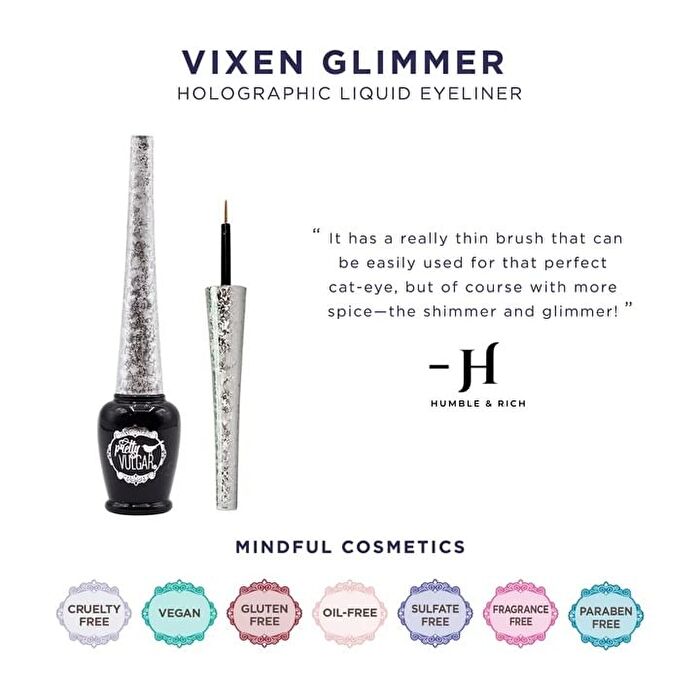 blinc [Pretty Vulgar] Vixen Glimmer Holographic Liquid Eyeliner - Holographic Liquid Eyeliner - 6.5ml