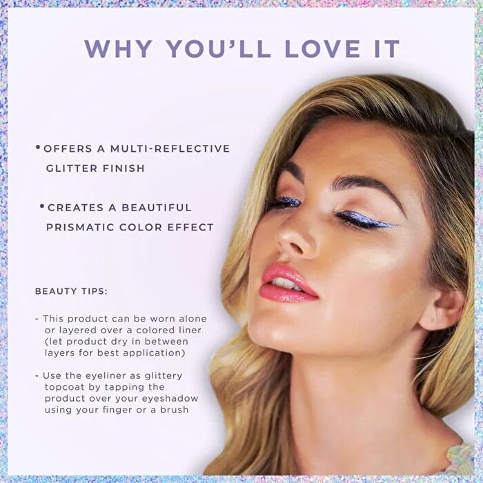blinc [Pretty Vulgar] Vixen Glimmer Holographic Liquid Eyeliner - Holographic Liquid Eyeliner - 6.5ml