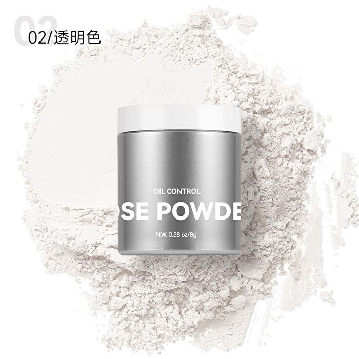 Light Cloud Oil Control Loose Powder - 5 Colors - #02 Transparent 