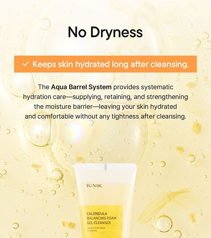 Calendula Balancing Foam Gel Cleanser - 150ml