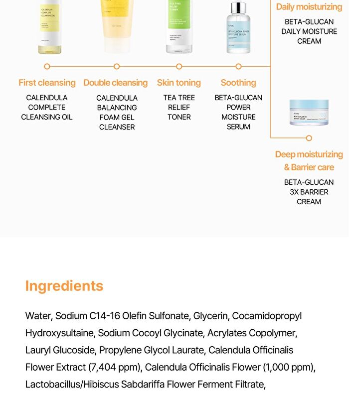 Calendula Balancing Foam Gel Cleanser - 150ml