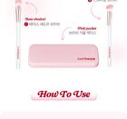 Coringco Pink Pocket Eye Brush Set - 6 pcs