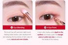 Coringco Pink Pocket Eye Brush Set - 6 pcs