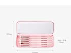 Coringco Pink Pocket Eye Brush Set - 6 pcs