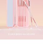 Coringco Pink Pocket Eye Brush Set - 6 pcs
