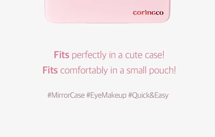Coringco Pink Pocket Eye Brush Set - 6 pcs