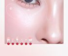 Coringco Pink Pocket Eye Brush Set - 6 pcs