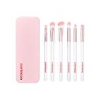 Coringco Pink Pocket Eye Brush Set - 6 pcs