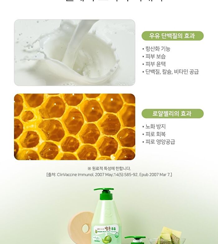 Milk Body Cleanser - 10 Types - Rice