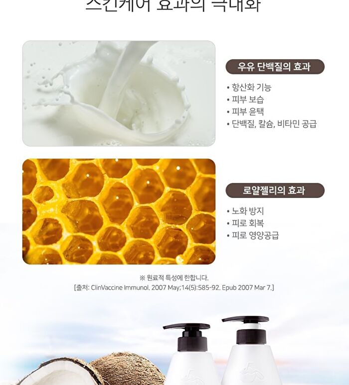 Milk Body Cleanser - 10 Types - Rice