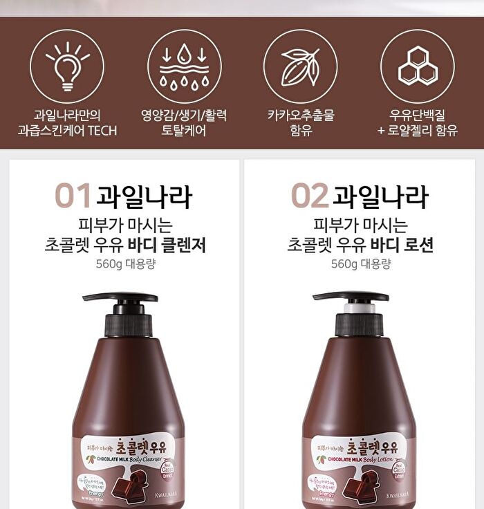Milk Body Cleanser - 10 Types - Rice