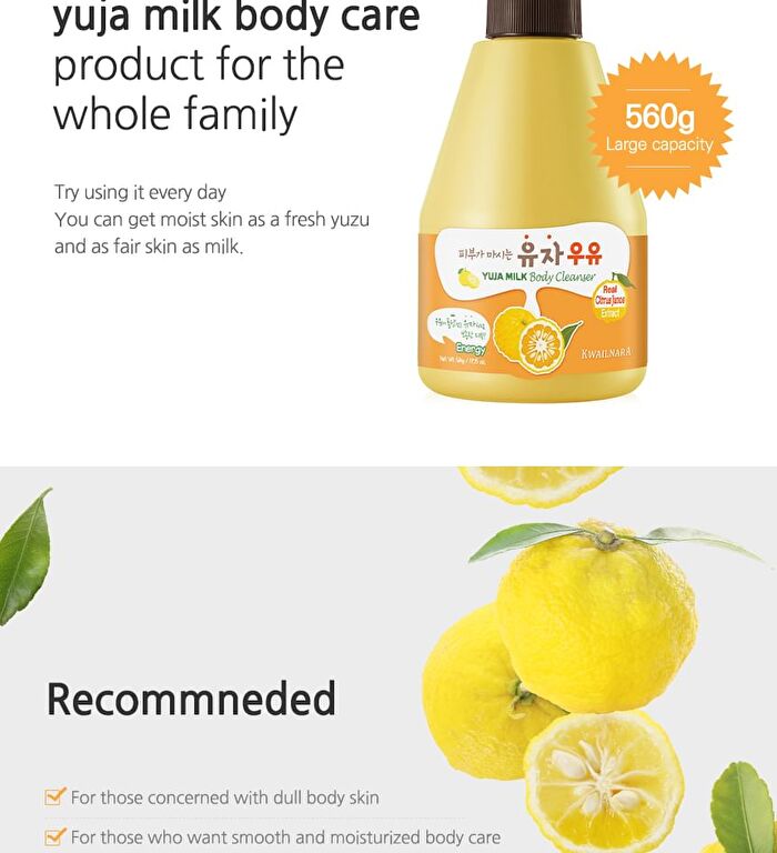 Milk Body Cleanser - 10 Types - Rice
