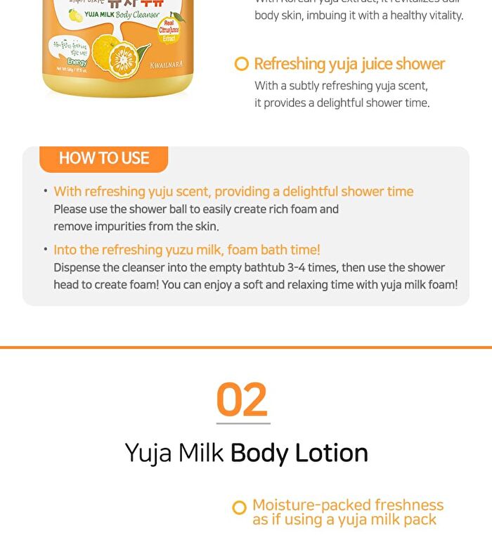 Milk Body Lotion - 10 Types - Rice