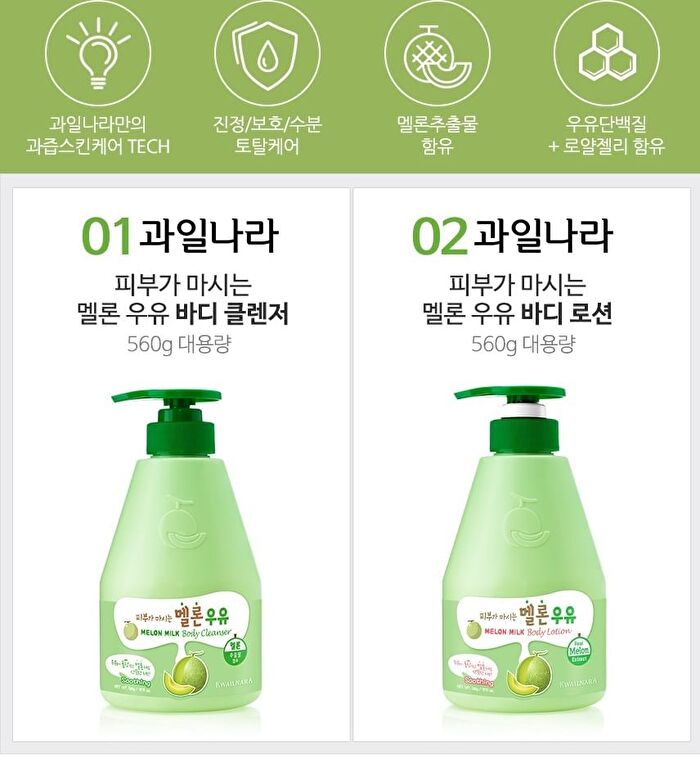 Milk Body Lotion - 10 Types - Rice