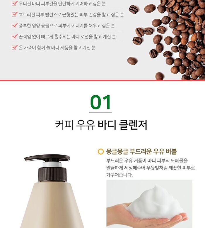 Milk Body Lotion - 10 Types - Rice