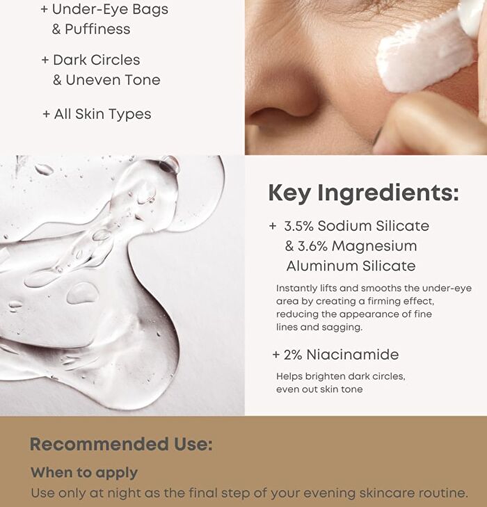 Nineless Ever-Youth Dual Effect Eye Cream - 20ml