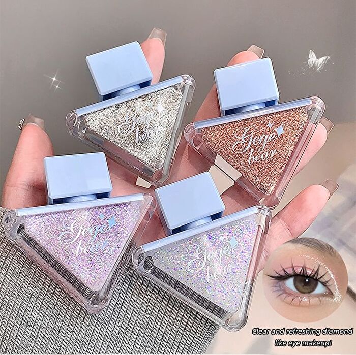 Lustrous and Colorful Liquid Eyeshadow - 6 Colors - #01