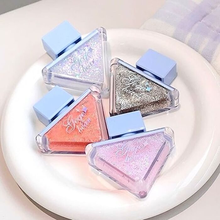 Lustrous and Colorful Liquid Eyeshadow - 6 Colors - #01