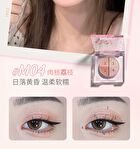 Veecci Mini 4-Color Eyeshadow - 4 Types - M04# Cinnamon Lychee - 2.2g