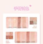 Veecci Mini 4-Color Eyeshadow - 4 Types - M04# Cinnamon Lychee - 2.2g